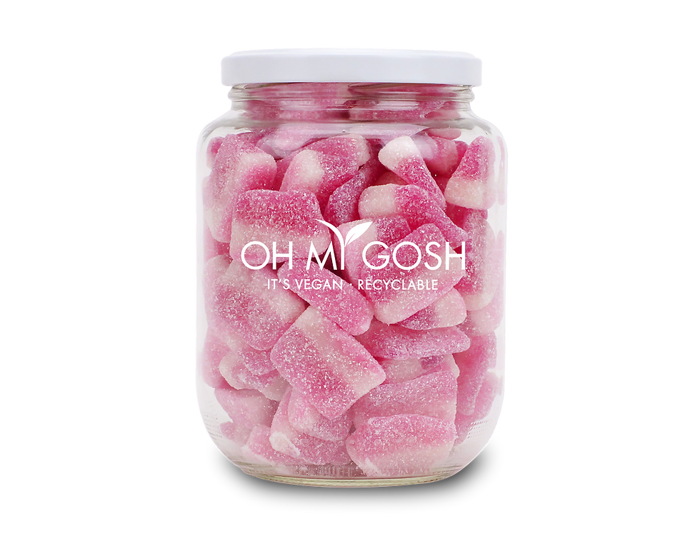 Thumbnail: Vegan Strawberry & Cream Fruit Slices Gift Jar