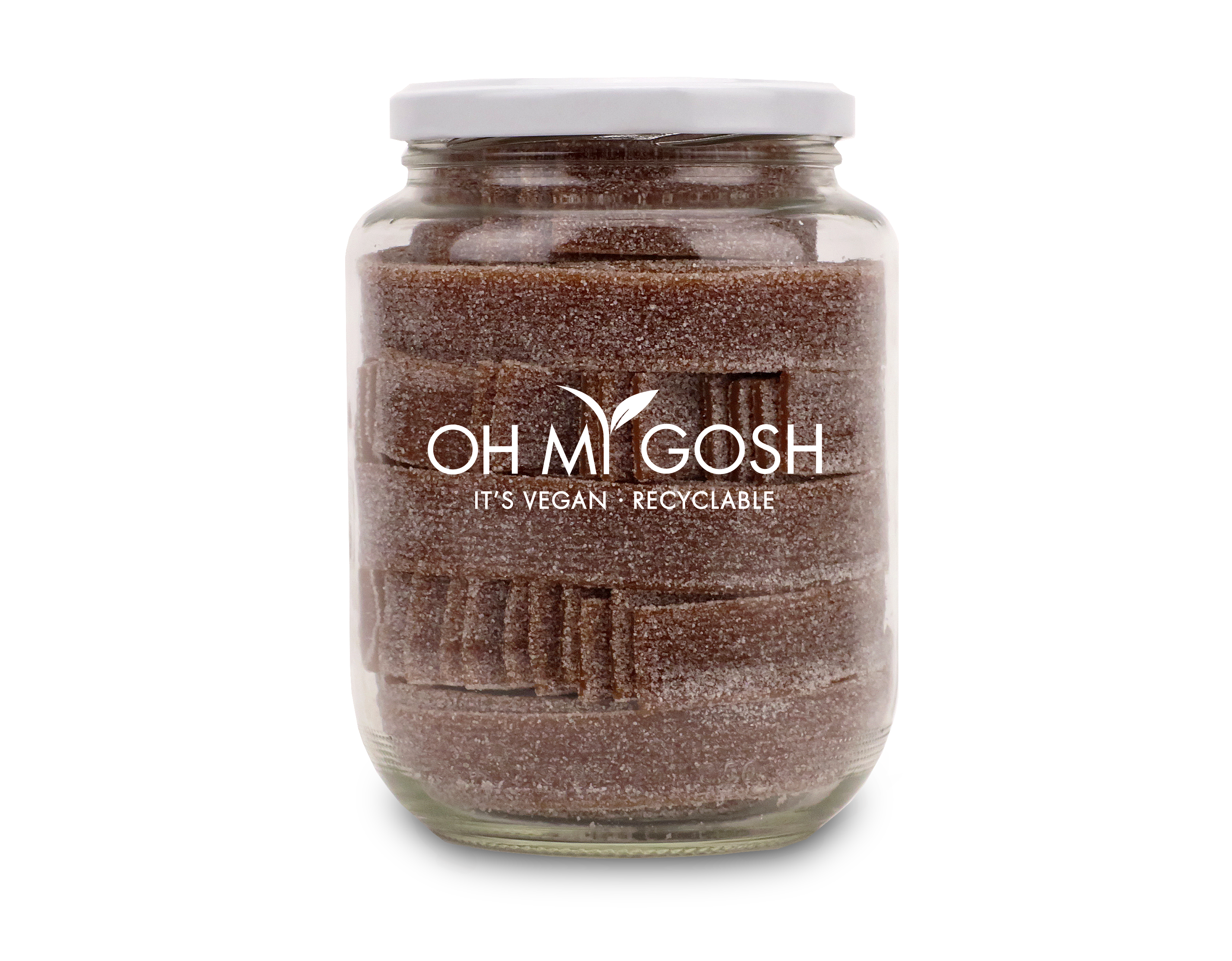 Vegan Cola Belts Gift Jar