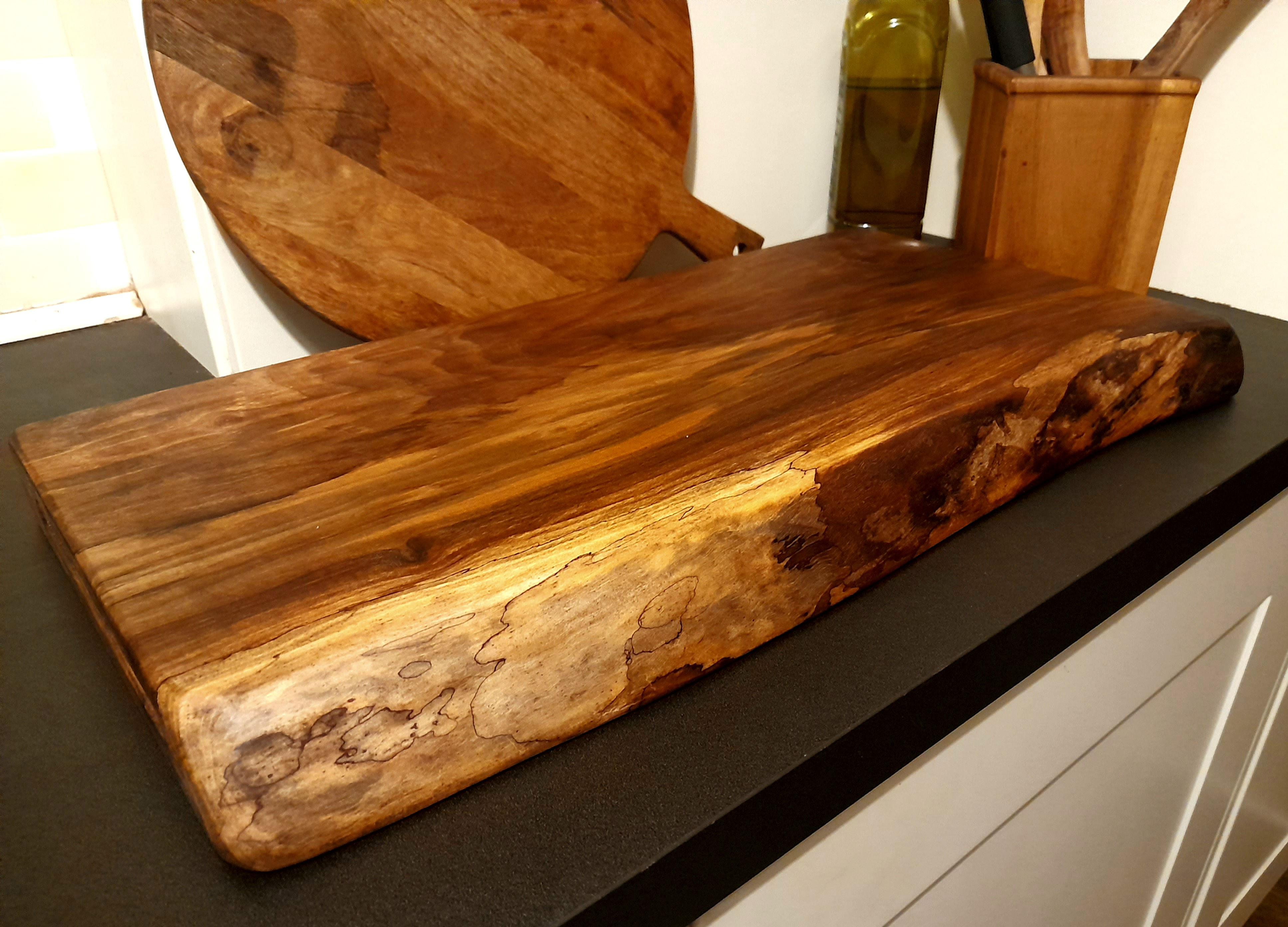 Walnut Live Edge Chopping Board