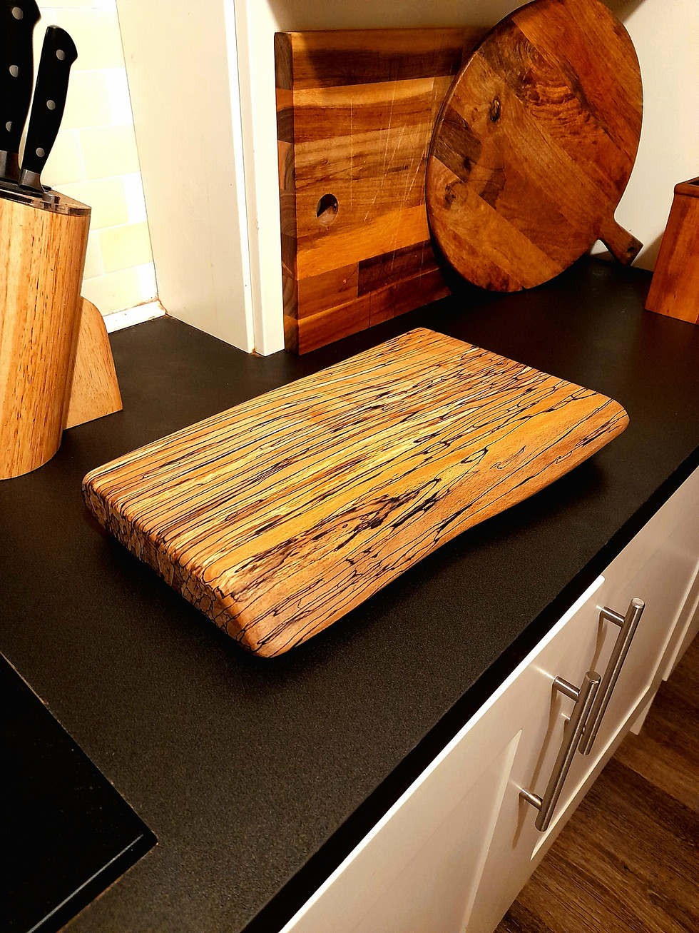 Thumbnail: Spalted Beech Mini Butcher Block