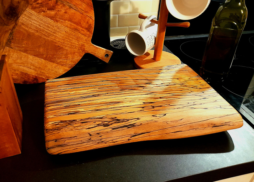 Thumbnail: Spalted Beech Mini Butcher Block