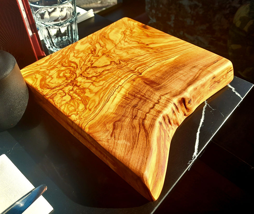 Thumbnail: Stunning Handcrafted Mini Olive Serving Board