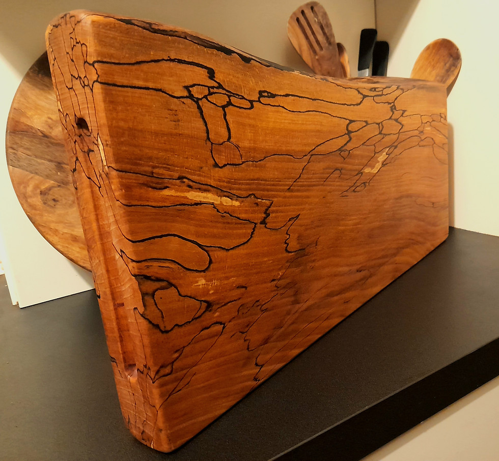 Thumbnail: Live Edge Spalted Beech Butcher Block