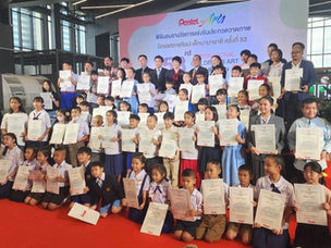Congratulations to students who participated in the International Children's Art Exhibition award