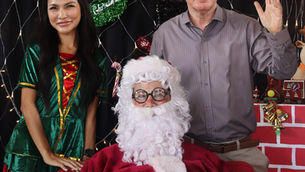 Mr Andrews Welcomes Santa for His Annual Visit