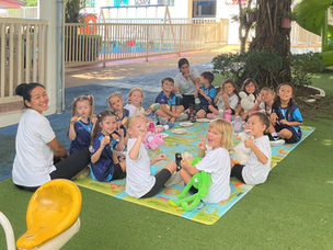 Teddy bear picnic in Reception class