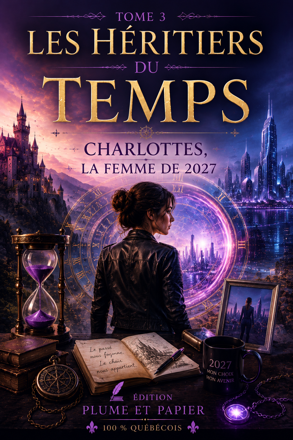 Tome 3 - Les Héritiers du temps - Charlottes, la femme de 2027