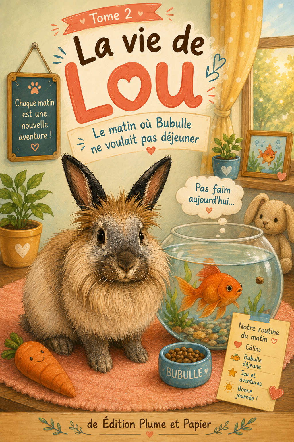 Tome 2 - La vie de Lou - Le matin où Bubulle ne voulait pas déjeuner