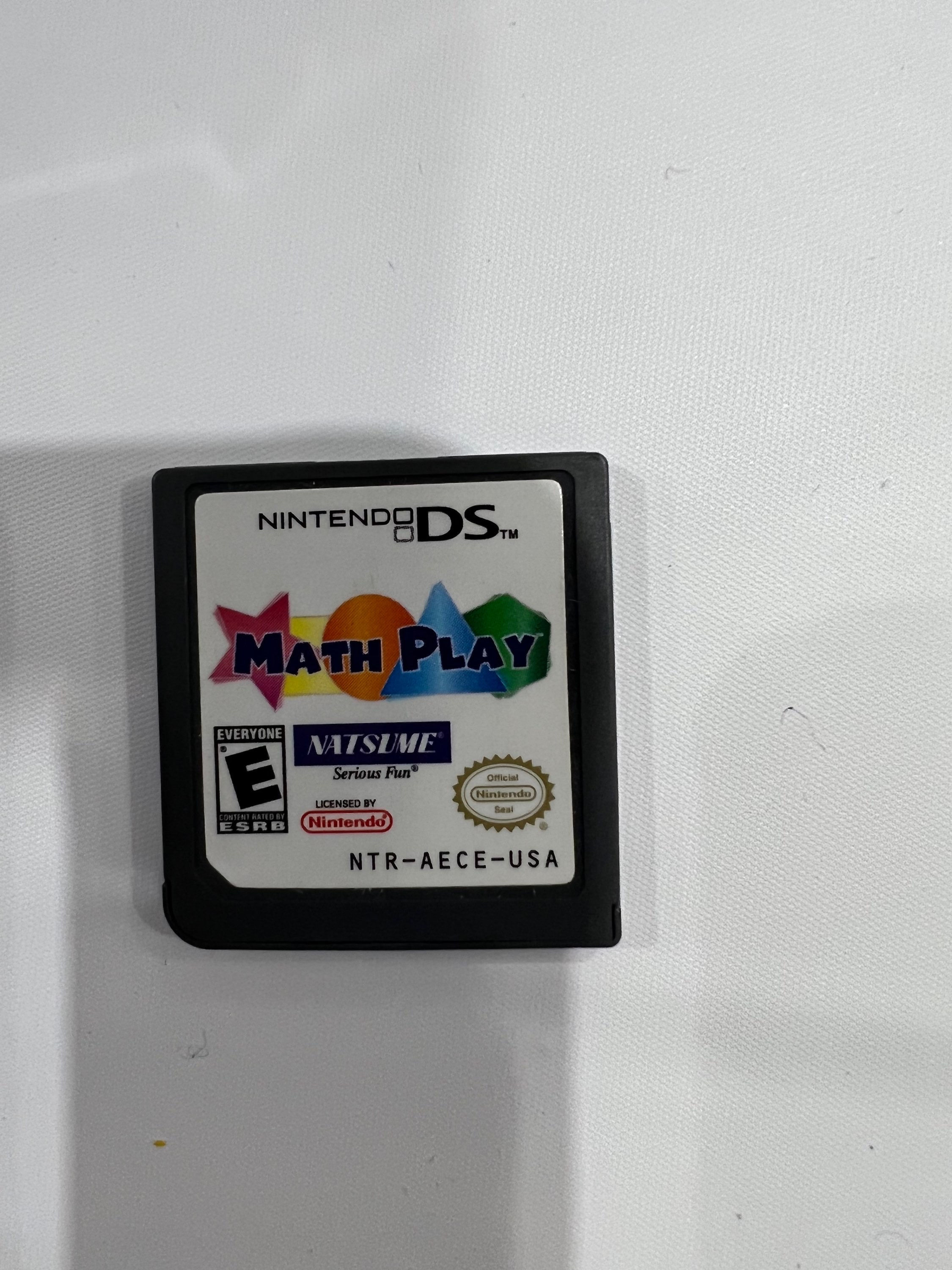 Nintendo DS (NDS) - Math Play - Cartridge Only