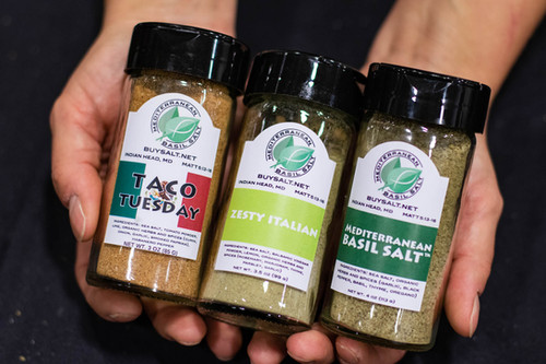 Mix + Match (3 Bottles) | Mediterranean Basil Salt, LLC