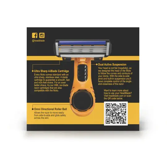 Miniatura: HeadBlade S4 MOTO GreeneBlade