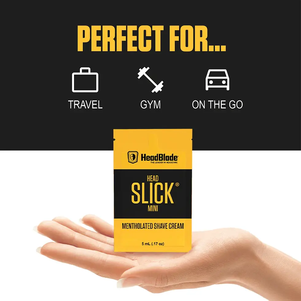 Miniatura: HeadSlick Mini (cestovní velikost na jedno použití) - 0,17oz / 5 ml
