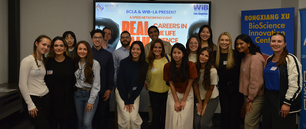 Real Talk: Careers in the Life Science Industry - A BCLA x WiB Speed Networking Event
