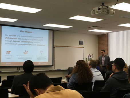 BEC Seminar 4: Patrick Maloney talks about technology transfer offices