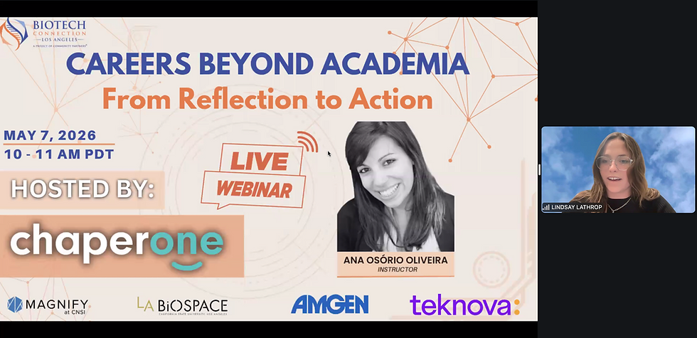 Careers Beyond Academia: From Reflection to Action
