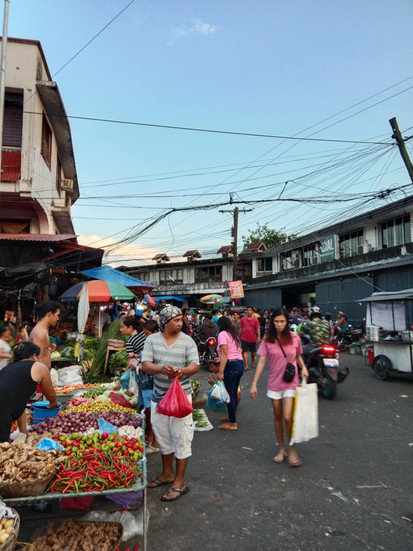 Libertad Market during the day