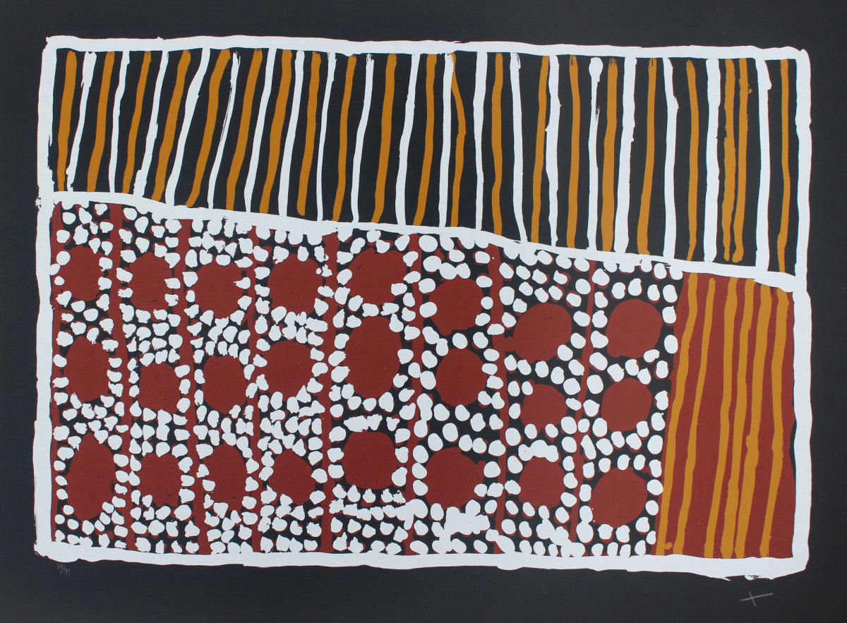 FREDA WARLIPINI - TRADITIONAL TIWI MOTIF II (STATE IV)