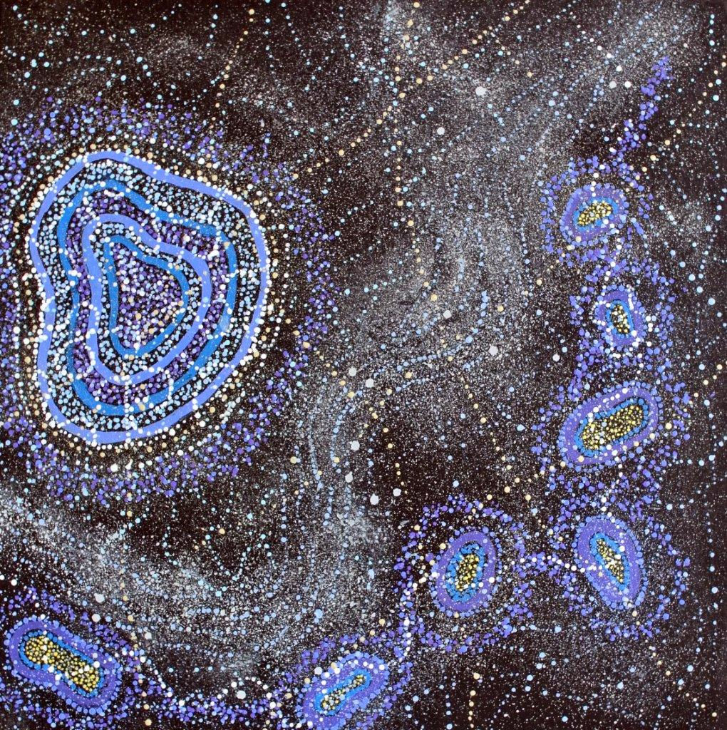 WENDY NUNGARRAYI BROWN - YANJIRLPIRRI OR NAPALJARRI-WARNU JUKURRPA (STAR OR ...