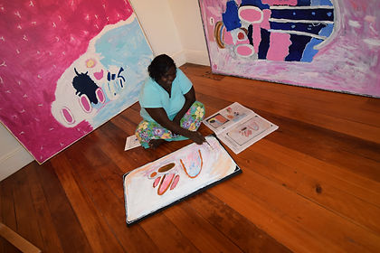 ARTIST TALK WITH KITTY NAPANANGKA SIMON