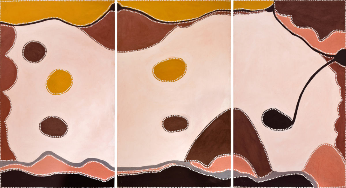 FREDDIE TIMMS - PUPPYDOG PLAIN (TRIPTYCH)