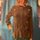 Thumbnail: INC International Concepts Women Long Sleeve Olive/Green Blazer Size Extra Large
