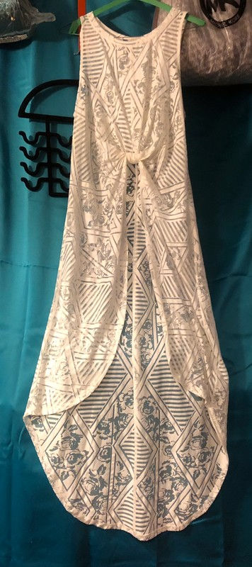 L(R) Size Womens Material Girl Long Cardigan Color White
