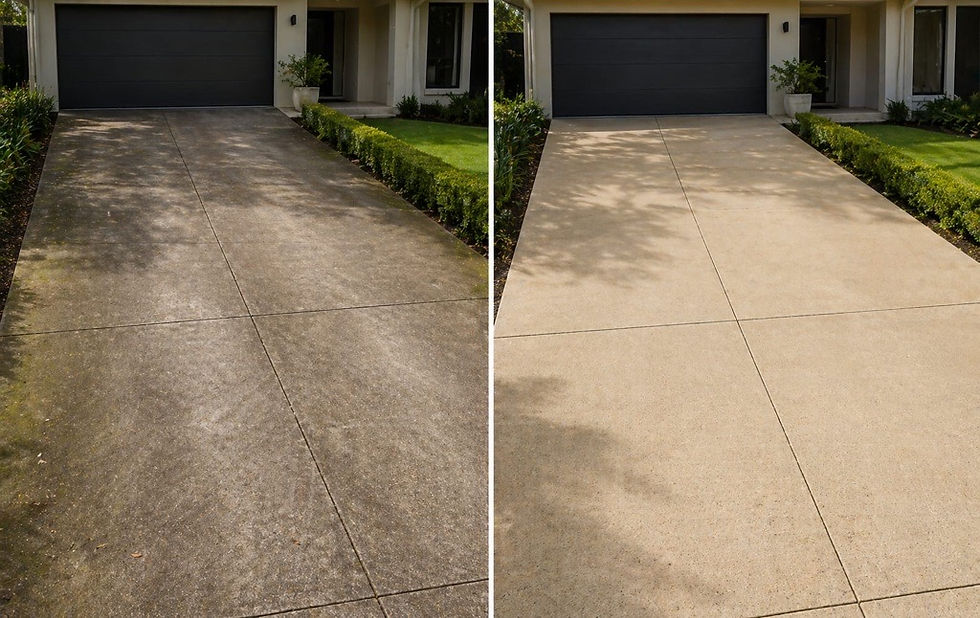 driveway cleaning