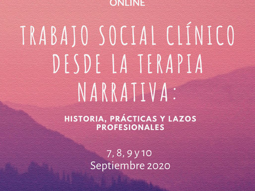 Exitoso III Curso Internacional sobre Trabajo Social Clínico desde la Terapia Narrativa.
