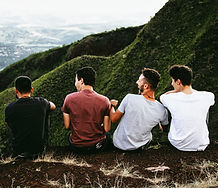 Friends on a Mountain