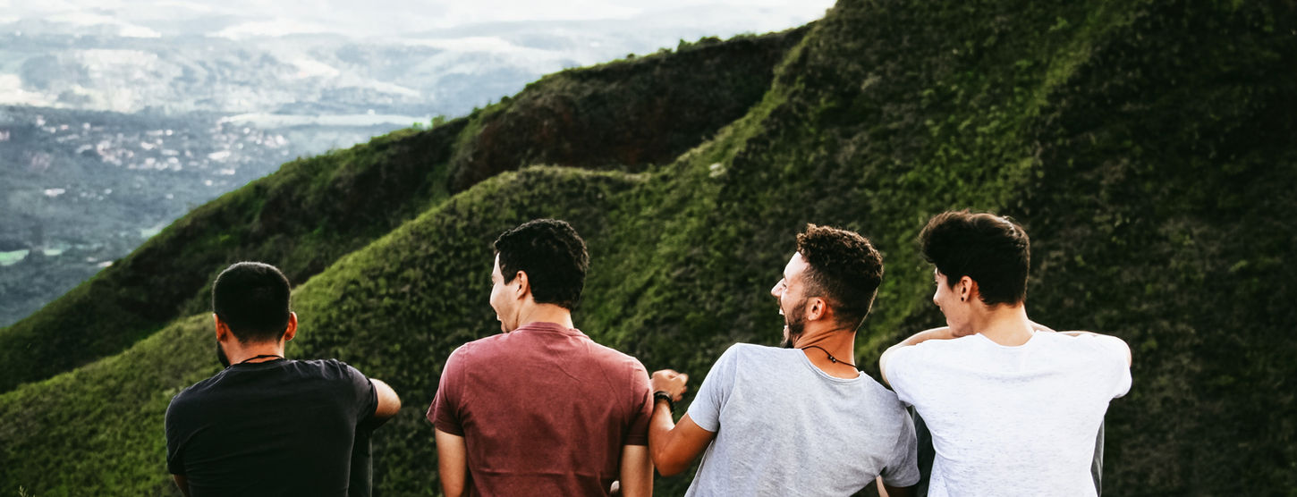 Friends on a Mountain