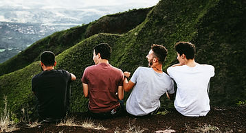 Friends on a Mountain