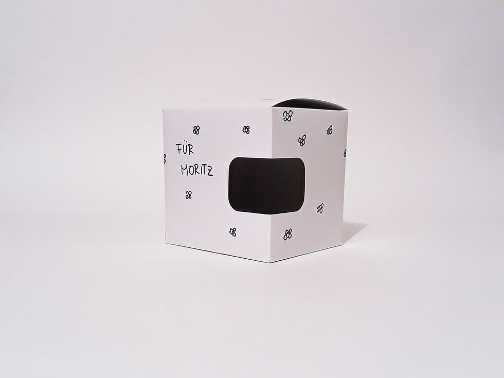 Miniaturbild: Geschenkbox für Tasse - individualisiert