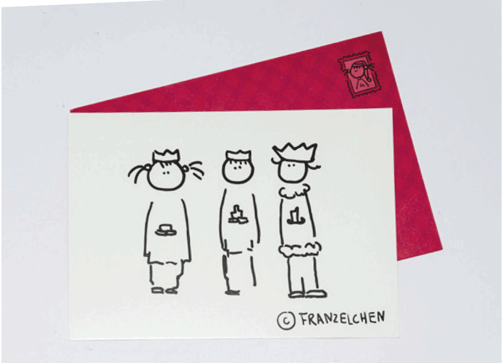 10 x 1W59 Die drei Könige