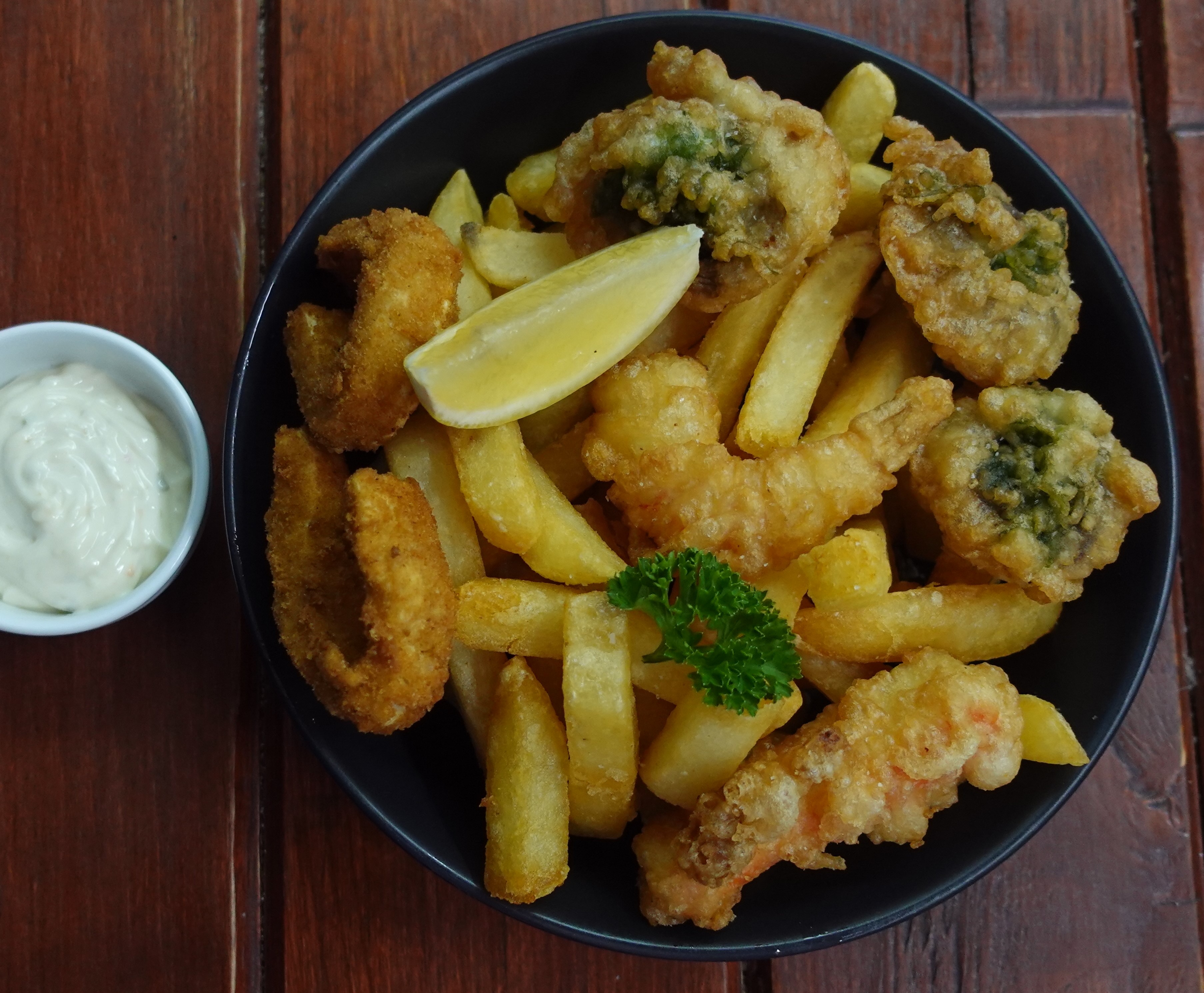 Arranged Food and Objects