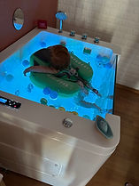 spa d'une enfant de 6 mois