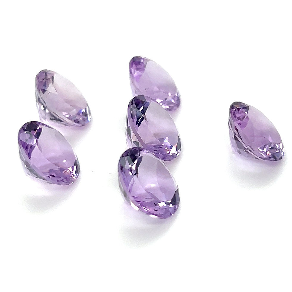 Thumbnail: Amethyst 14 mm Round Shape Natural Gemstone Purple Brazilian Amethyst stone