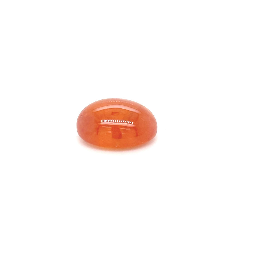 Thumbnail: Mandarin Garnet / Spessartite Garnet Oval Shape Cabochon Natural loose gemstone