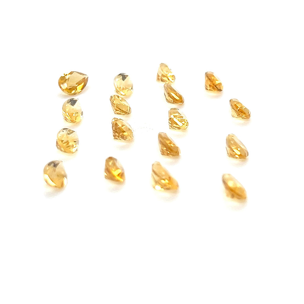 Thumbnail: Citrine 8X5 mm Pear shape Calibrated Natural Citrine Stone Yellow Citrine Loose