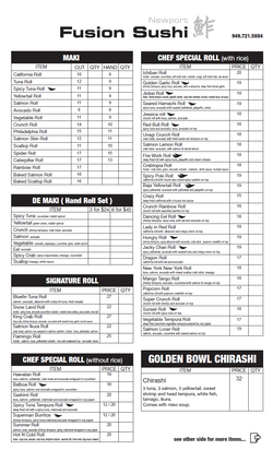 Sushi Order Sheet1