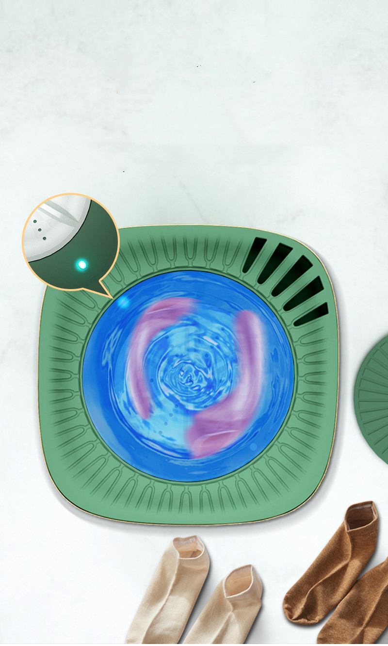 Thumbnail: Mini Portable Washing Machine for Underwear & Travel