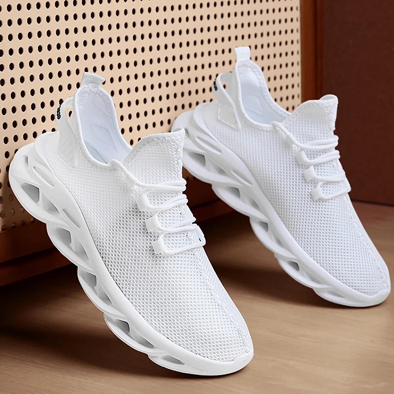 Thumbnail: Unisex Breathable Running Sneakers (Lightweight & Shock-Absorbing)