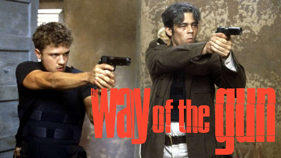 Ryan Phillippe and Benicio Del Toro in The Way of the Gun