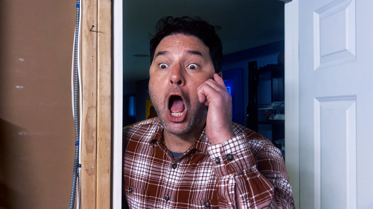 Mike Field screaming like he's in Halloween III