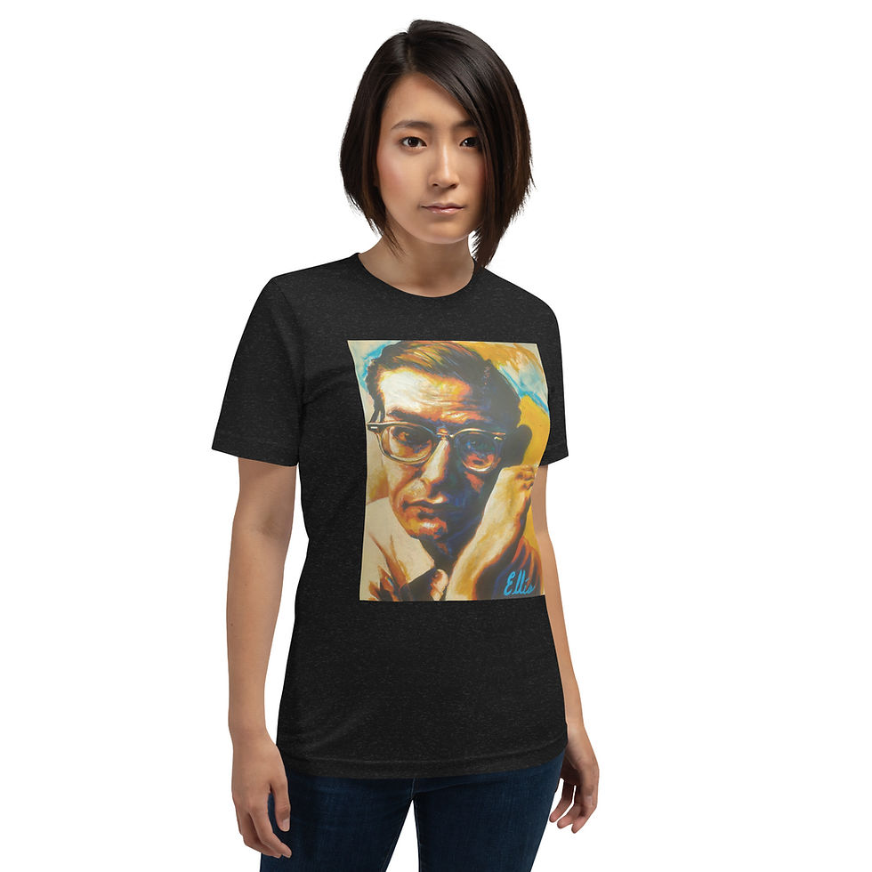 Thumbnail: Short-sleeve unisex t-shirt with Bill Evans
