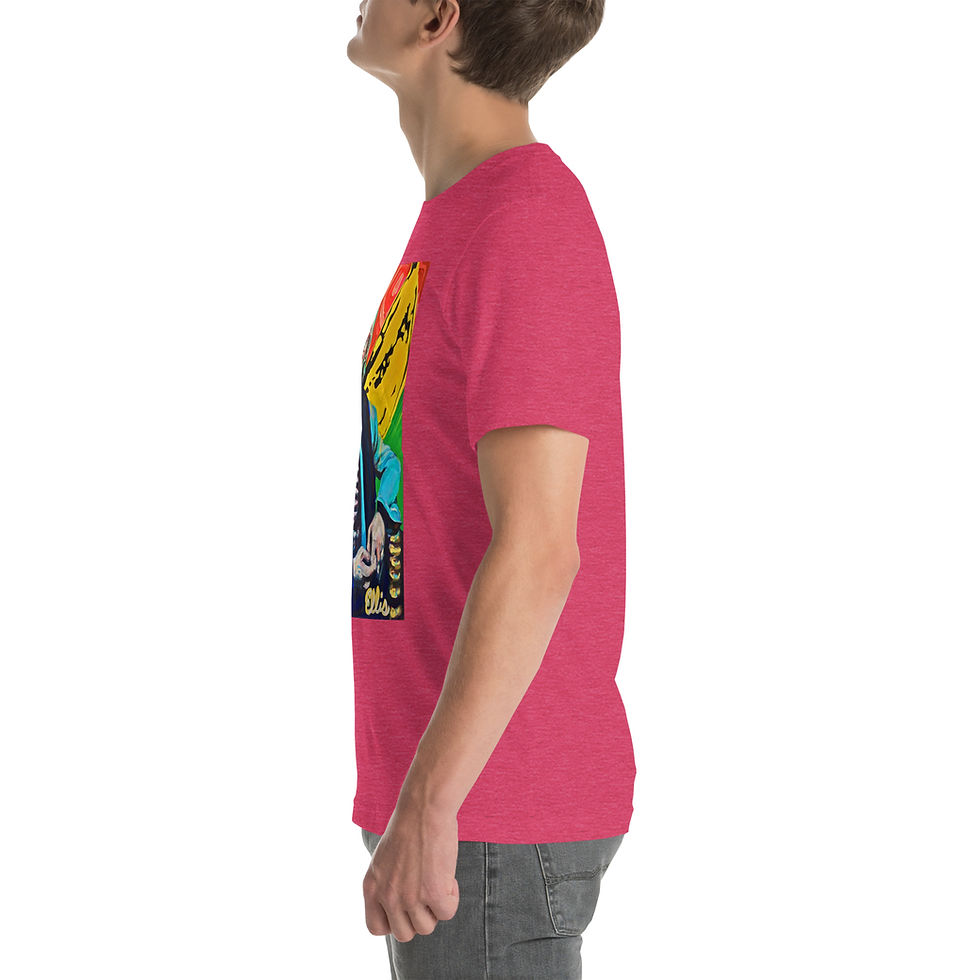 Thumbnail: Short-sleeve unisex t-shirt with Andy Warhol with banana