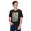 Thumbnail: Short-sleeve unisex t-shirt with Frida Kahlo with flowers