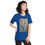 Thumbnail: Short-sleeve unisex t-shirt with Frida Kahlo with flowers