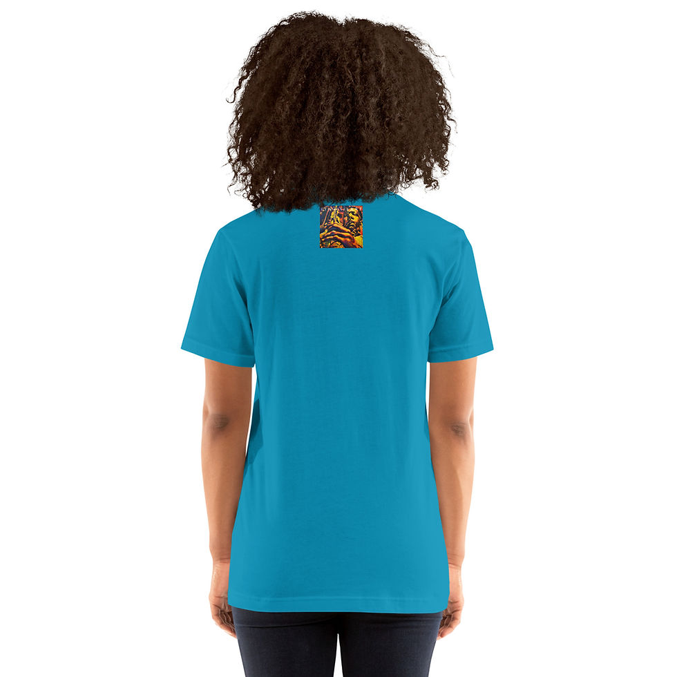 Thumbnail: Short-sleeve unisex t-shirt with Nina Simone