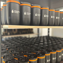 Thermobecher mit Beschriftung