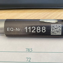 Seriennumer und QR-Code Laserbeschriftung